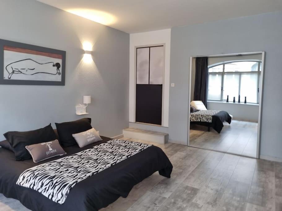 Grand Appartement Pres De La Cathedrale De Quimper Eksteriør bilde
